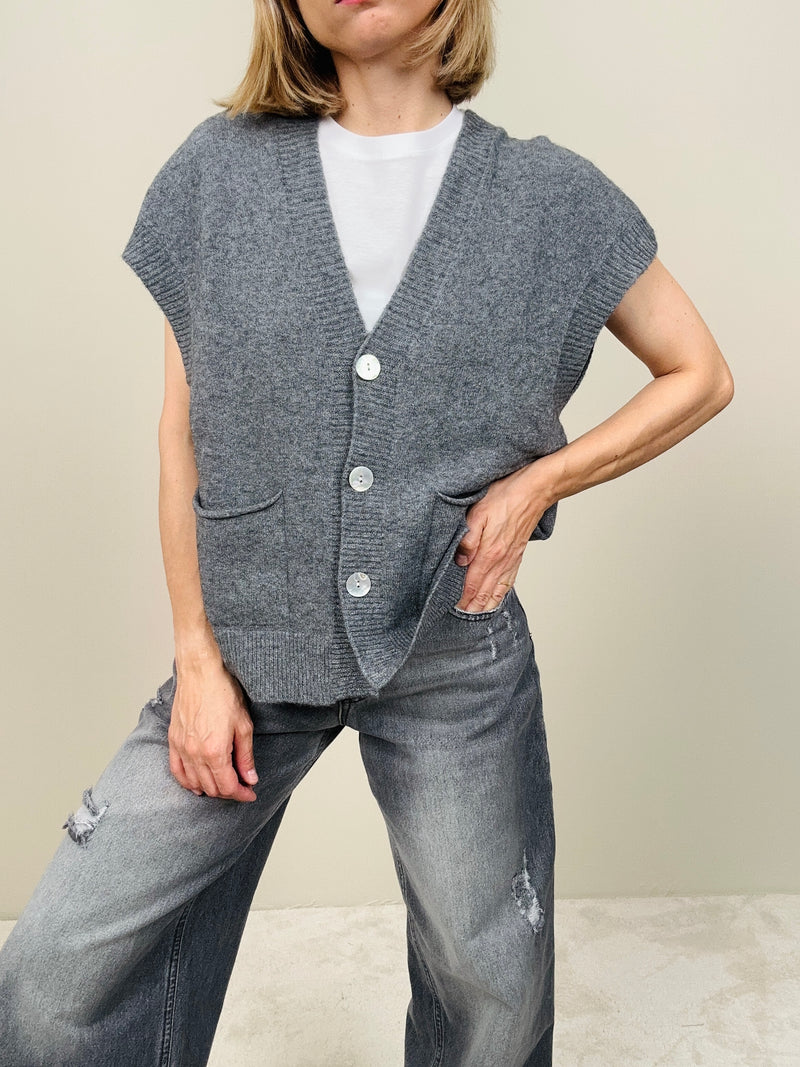 Gilet in maglia (più colori)