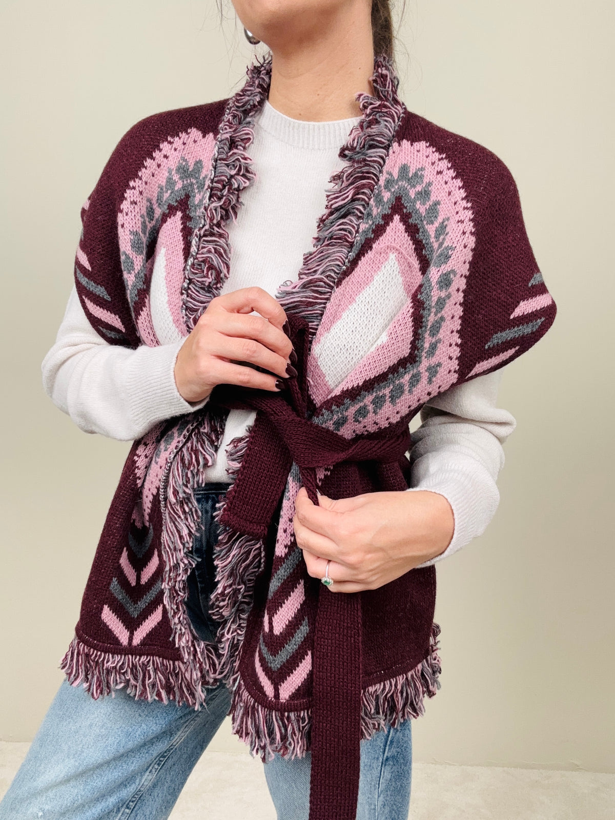 Gilet rombi (più colori)