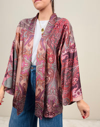 Kimono in fantasia rosa