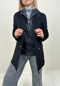 Cappotto col gilet staccabile (più colori