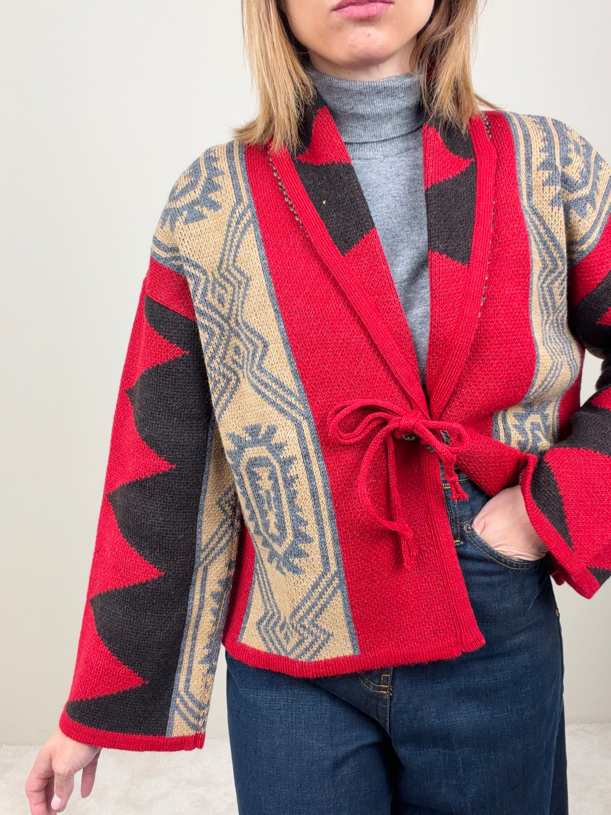 Cardigan azteco