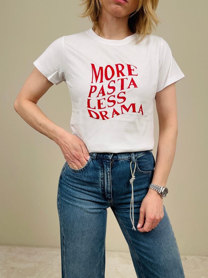 T-shirt ‘more pasta’ (più colori)