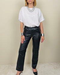 Pantalone in ecopelle