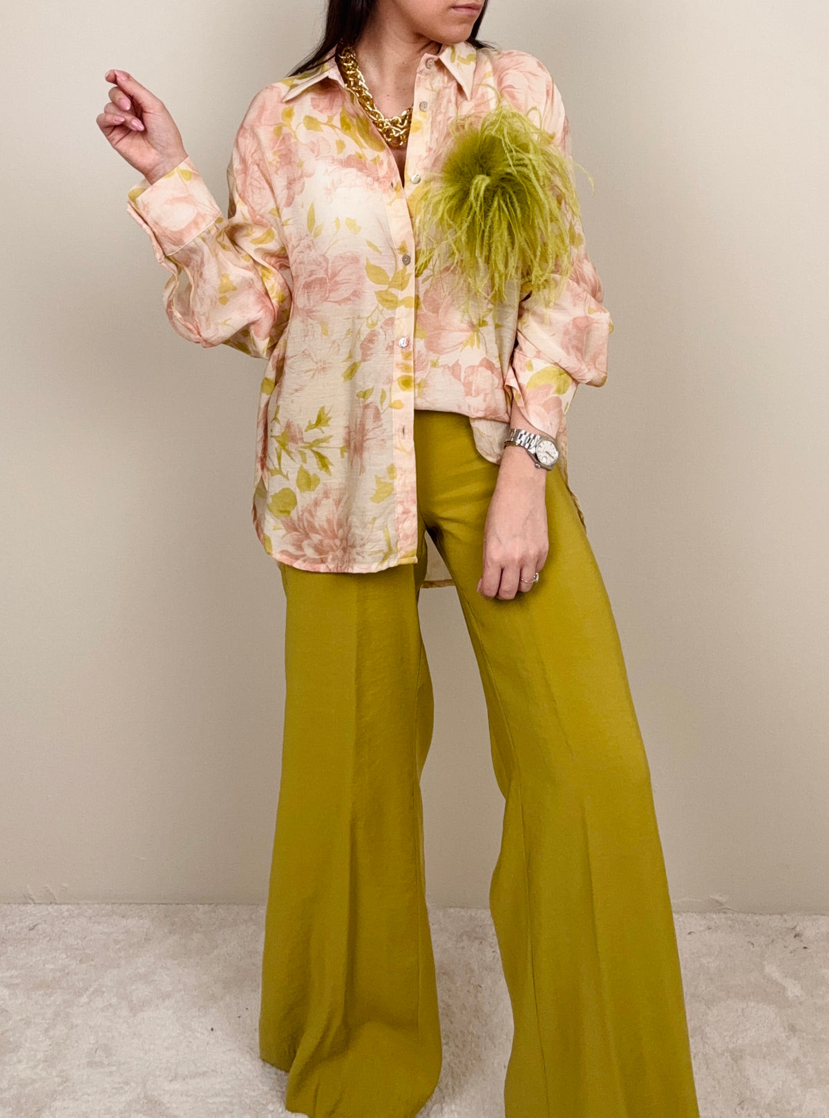 Pantalone lime