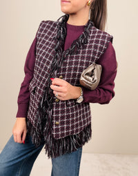 Gilet Paris bordeaux