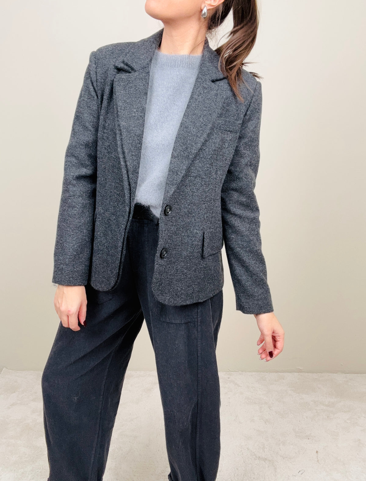 Giacca con doppio rever (più colori)