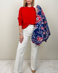 Jeans in cotone burro