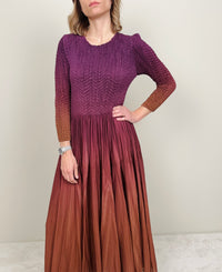 Abito lungo degradè