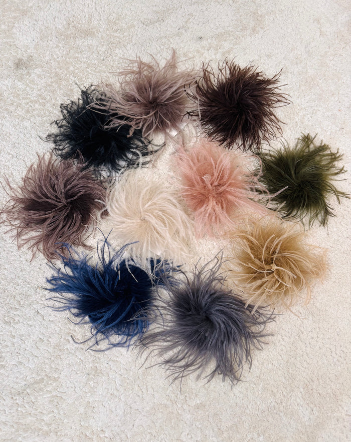 Spilla piume SoAllure (più colori)