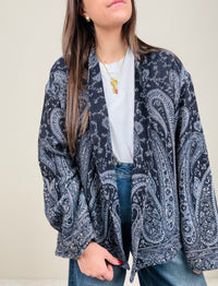 Cardigan Malika blu