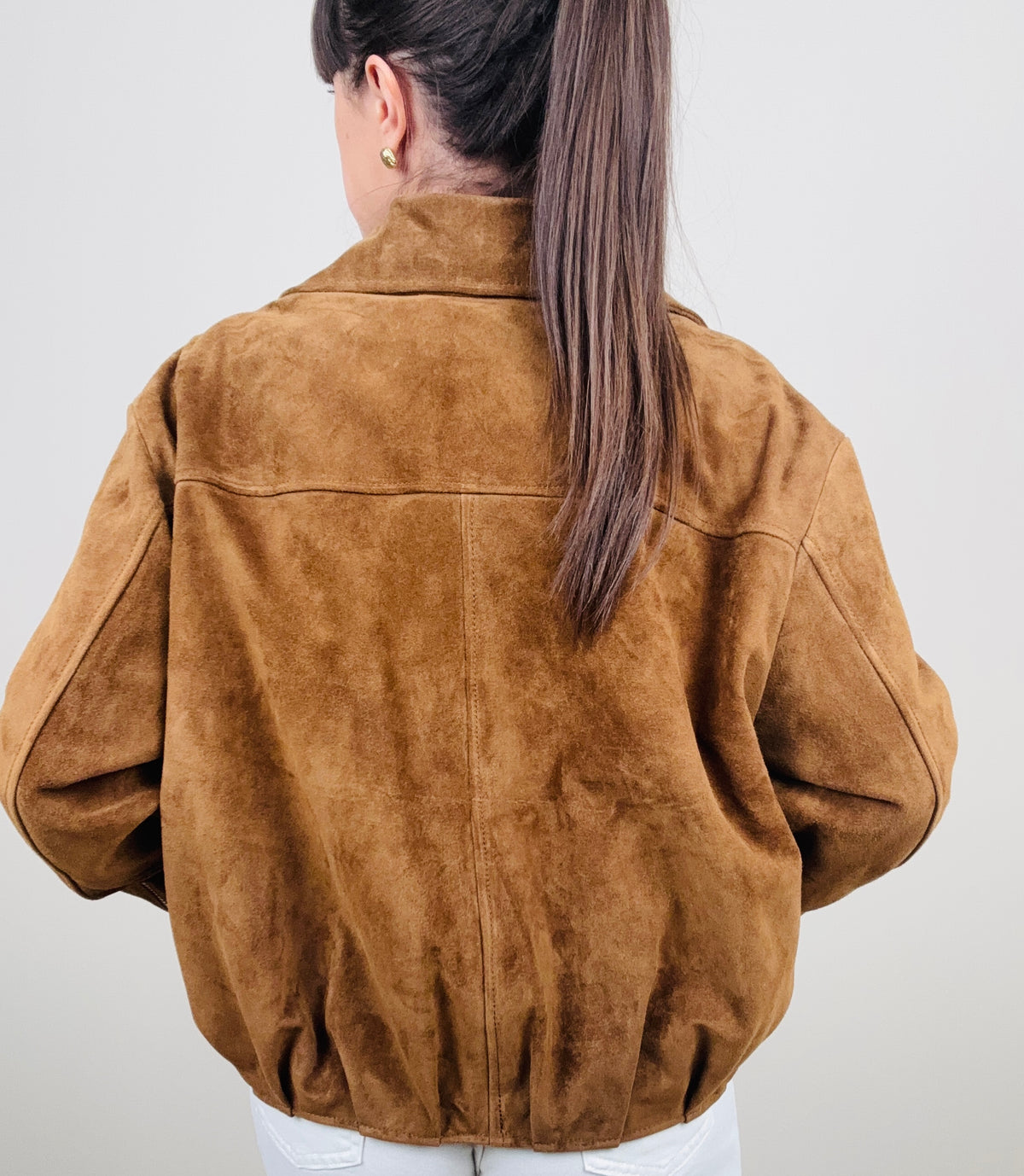 Bomber in vera pelle