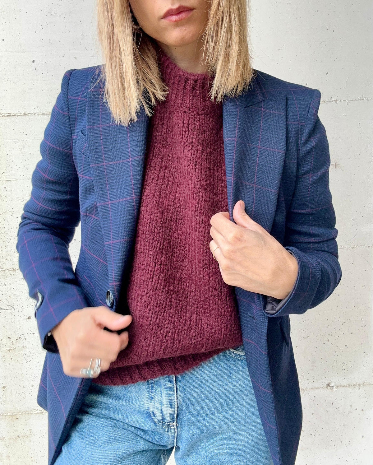 Maglione burgundy