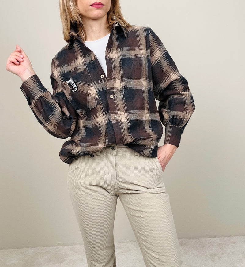 Pantalone trombetta in velluto (più colori)