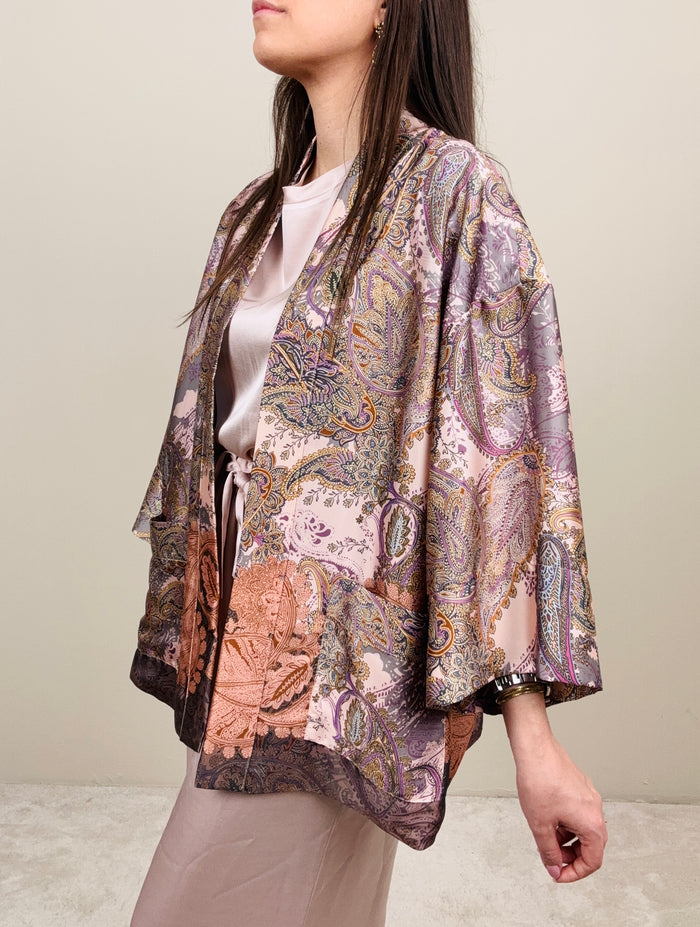 Kimono fantasia rosa