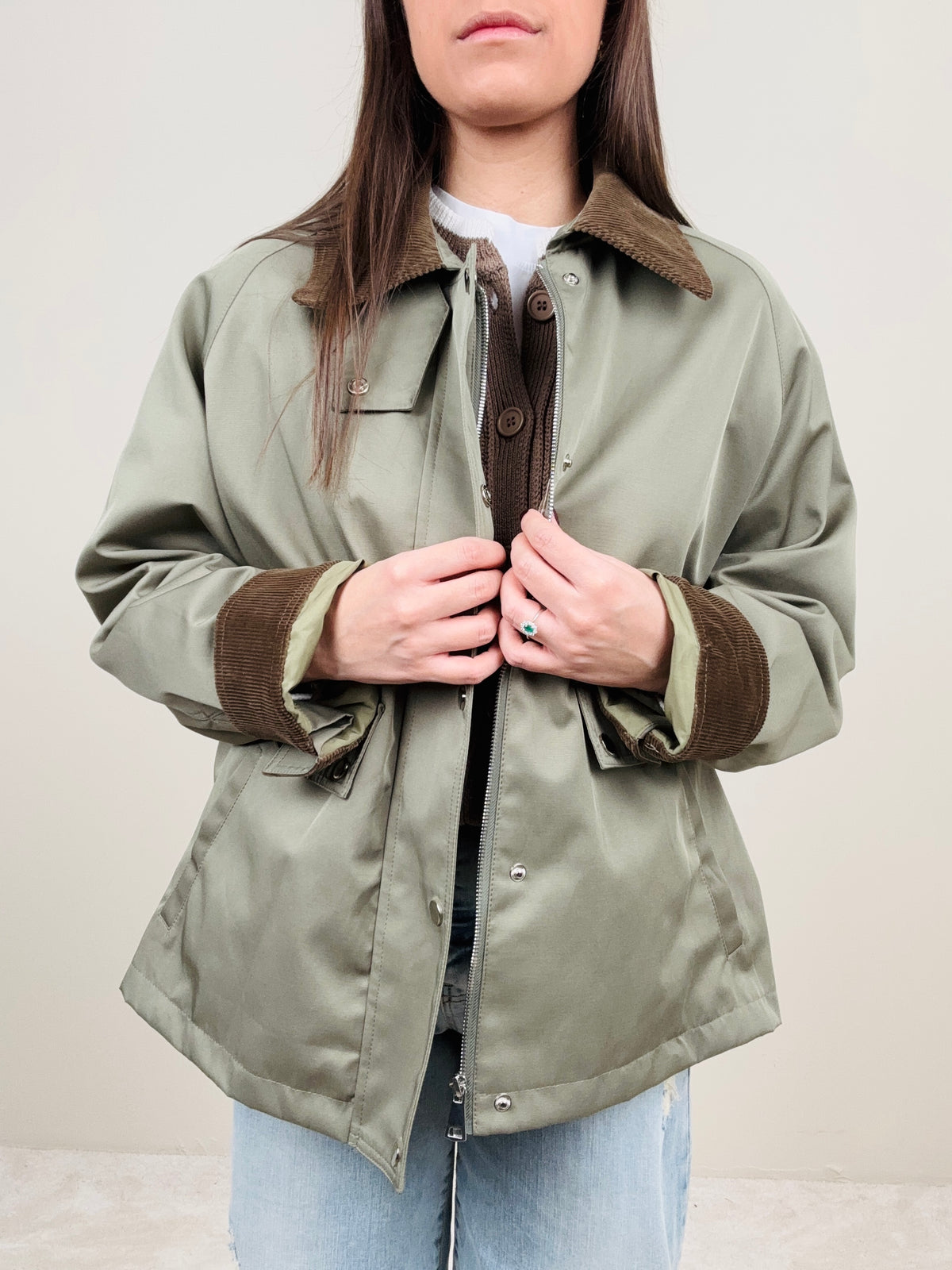 Giubbino York verde