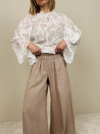 Pantalone sabbia in modal