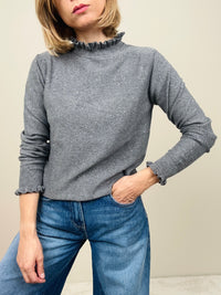 Sottogiacca ruches lurex
