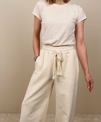 Pantalone ginnico burro