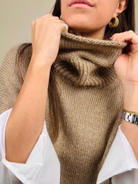 Gilettone con filo in lurex