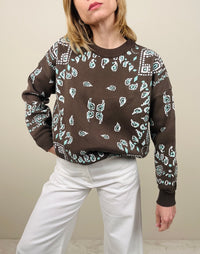 Maglioncino girocollo stampa bandana (più colori)