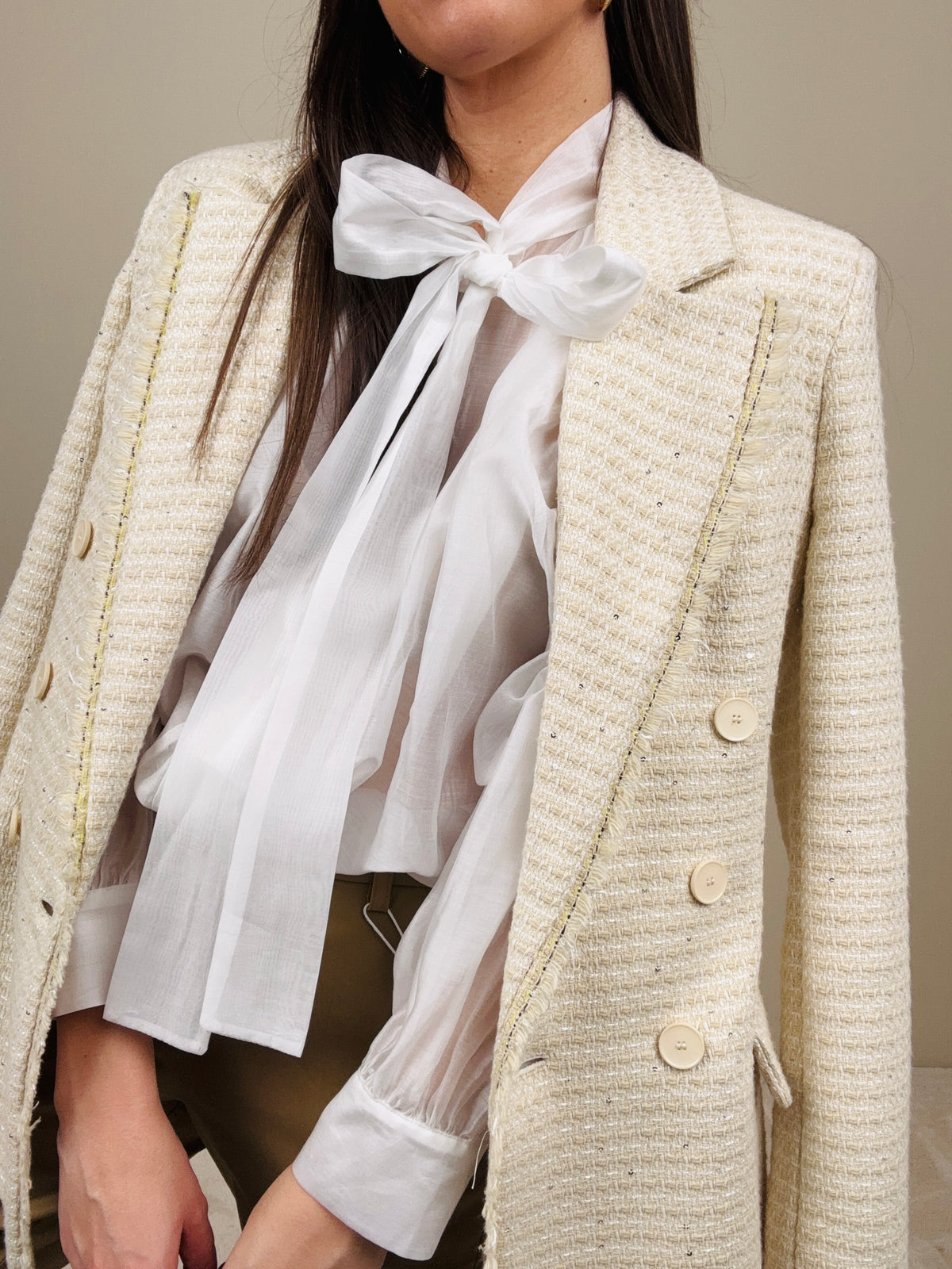 Giacca tessuto chanel (più colori)