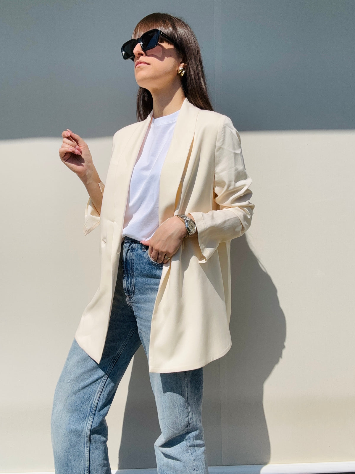 Blazer Firenze Burro