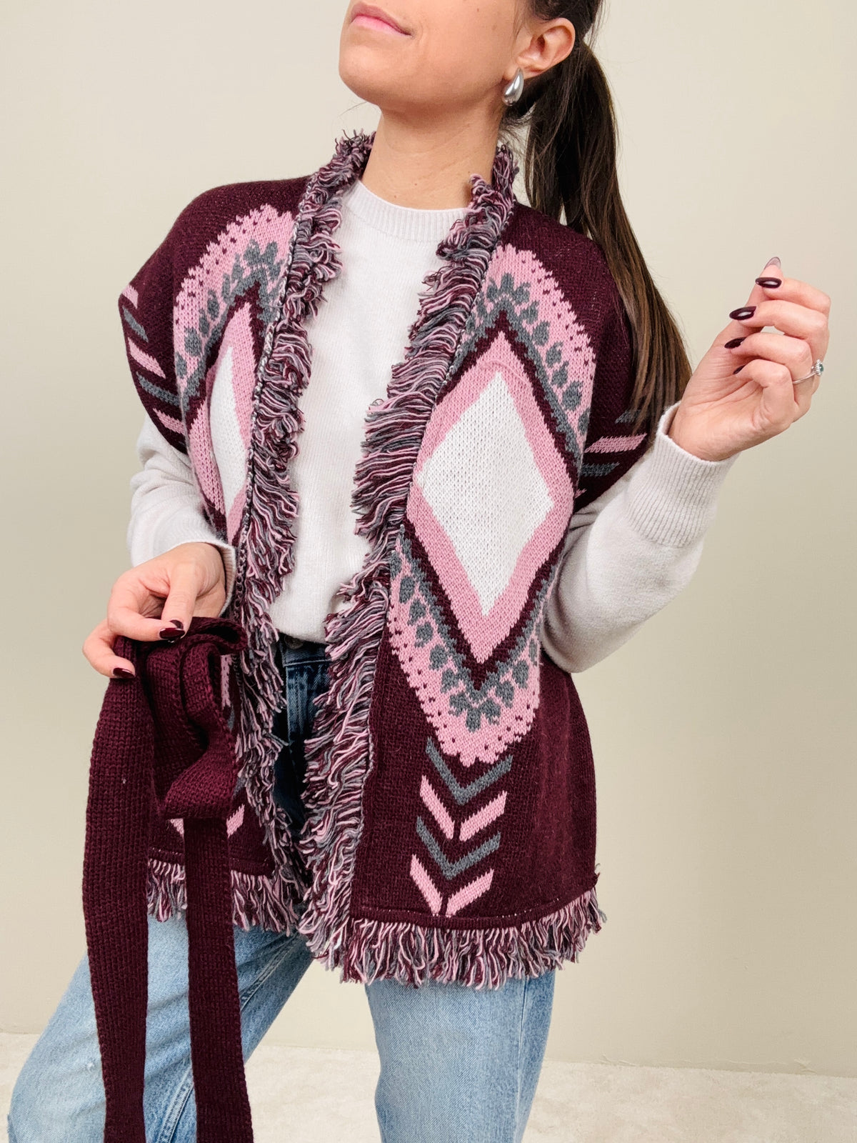 Gilet rombi (più colori)