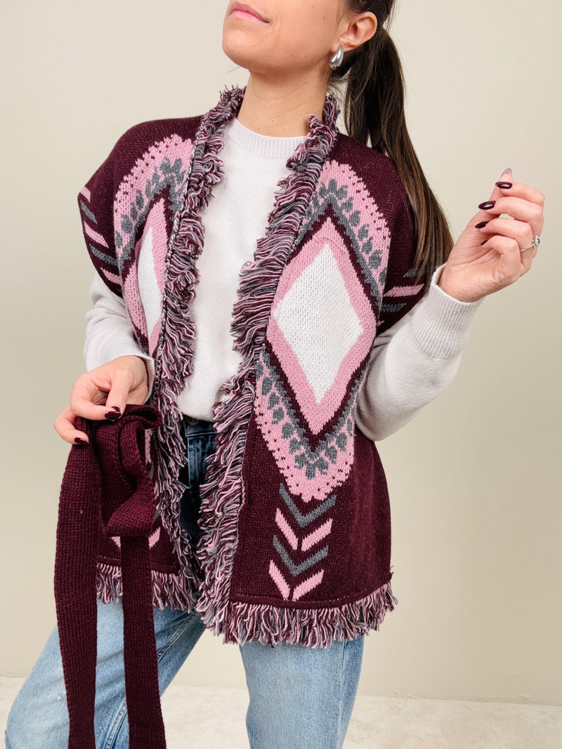 Gilet rombi (più colori)