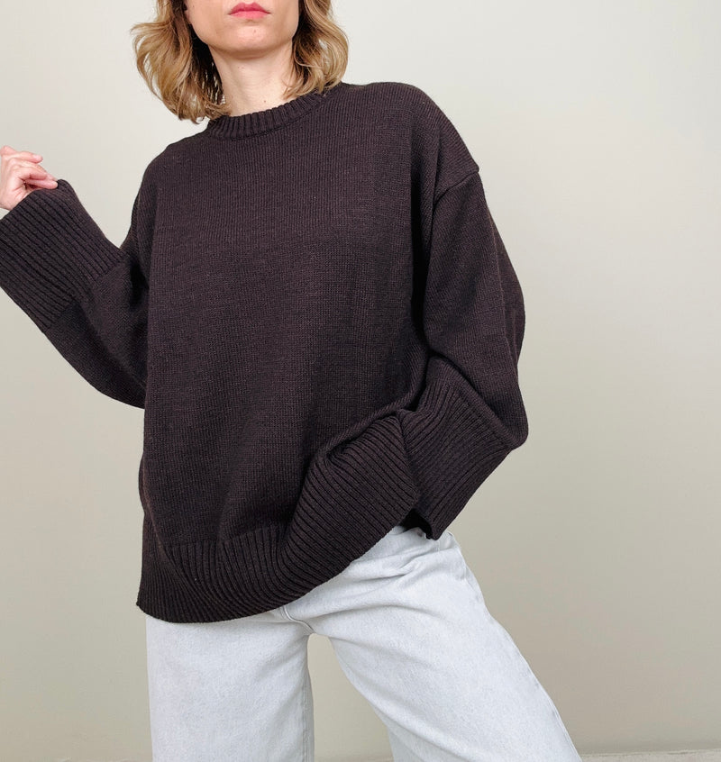 Maglione over fondente