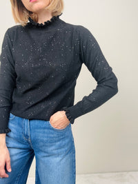 Sottogiacca ruches lurex