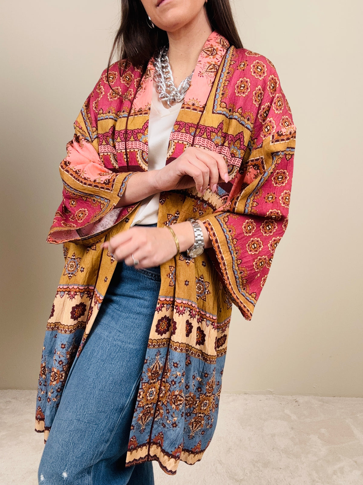 Kimono fantasia patchwork