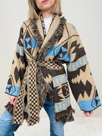 Cardigan Classic brown