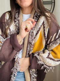 Cardigan rombi (più colori)