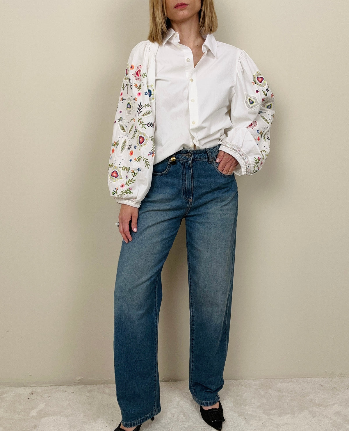 Jeans barrel