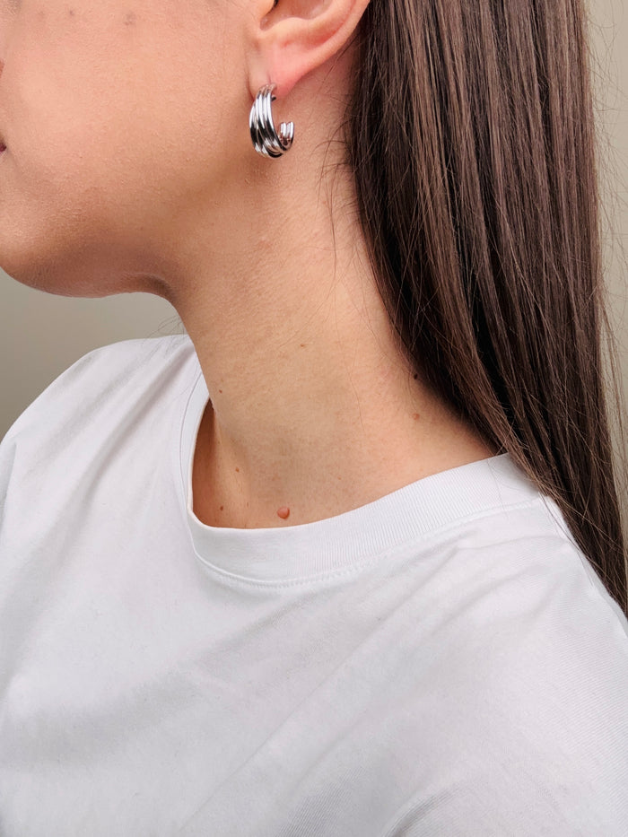 Orecchini multi cerchietto (più colori)