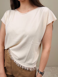 Maglia con frangette