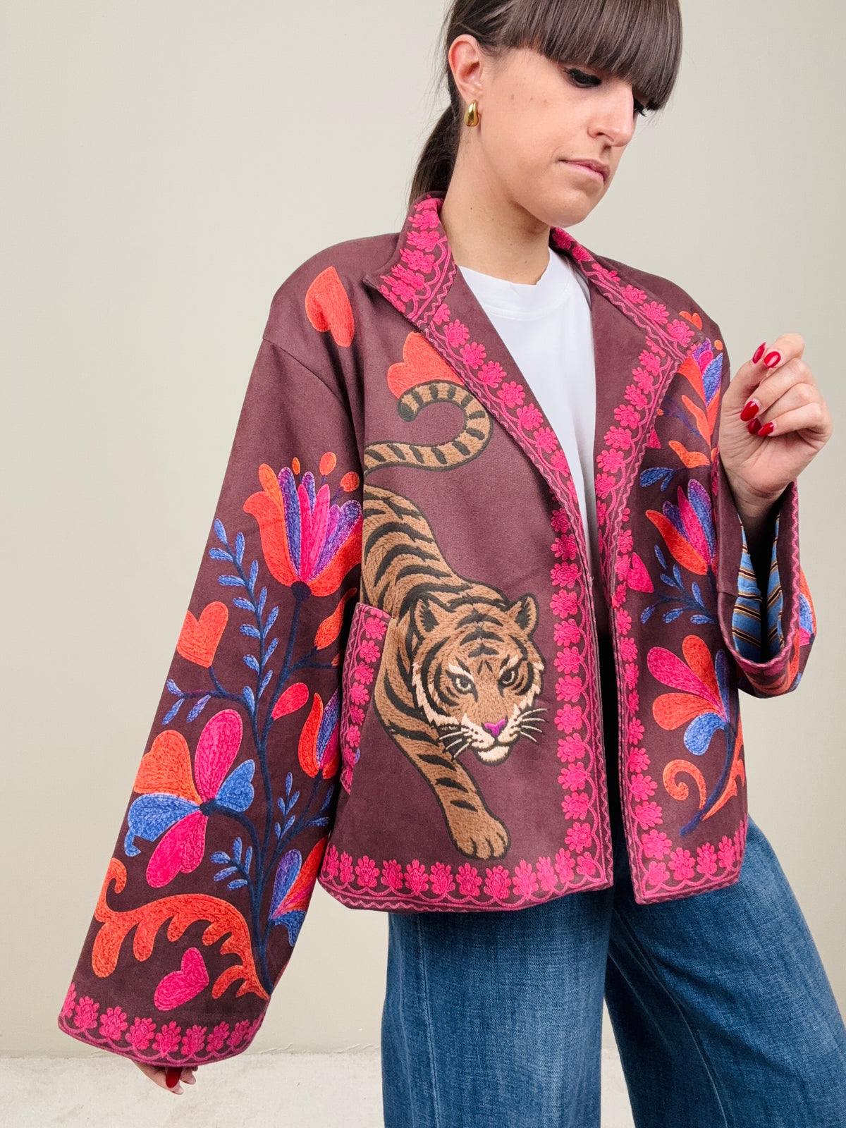 Giacca Nomad con tigre