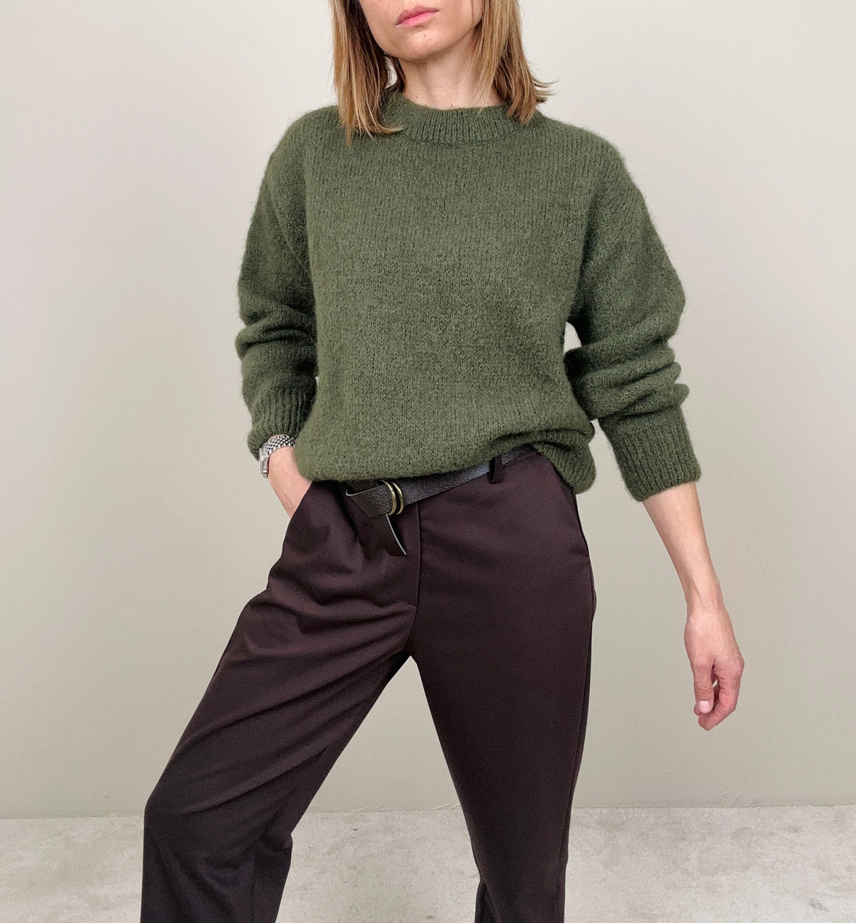 Maglione baby alpaca (più colori)