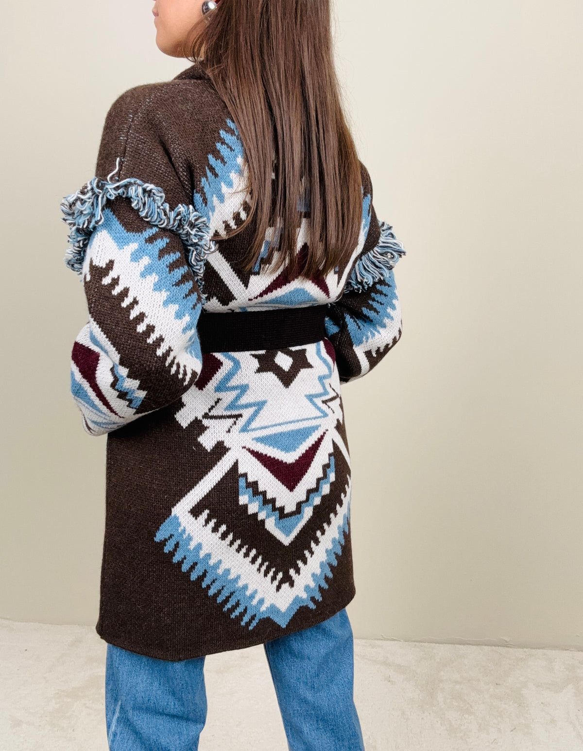 Cardigan Messico brown