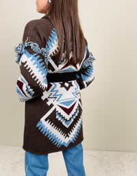 Cardigan Messico brown