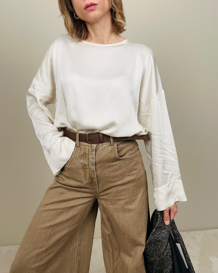 Blusa basica burro