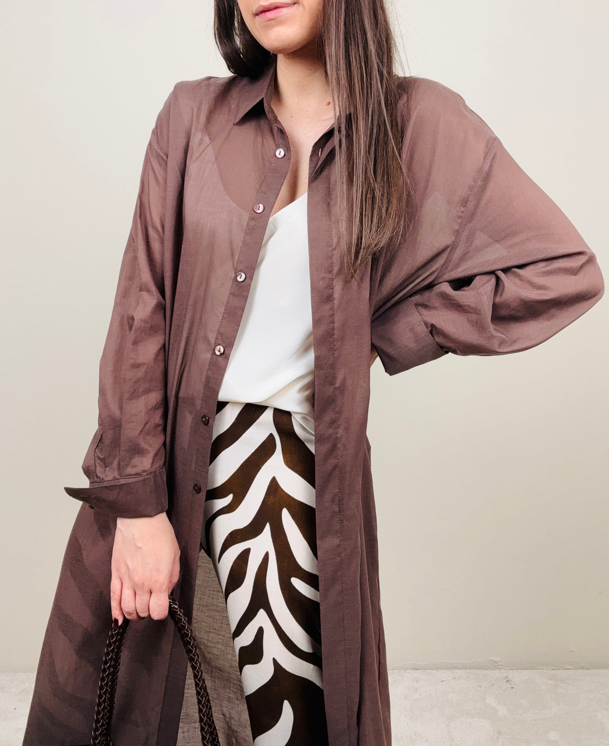 Abito/kimono cioccolato