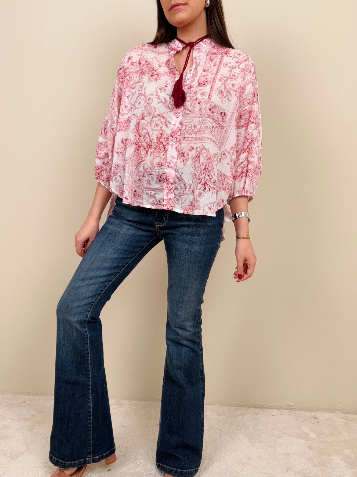 Camicia maiolica