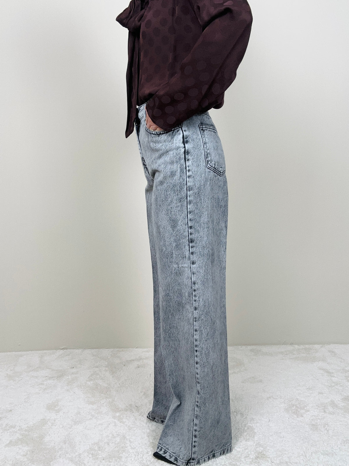 Jeans Anna grigio
