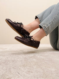 Scarpa da barca brown