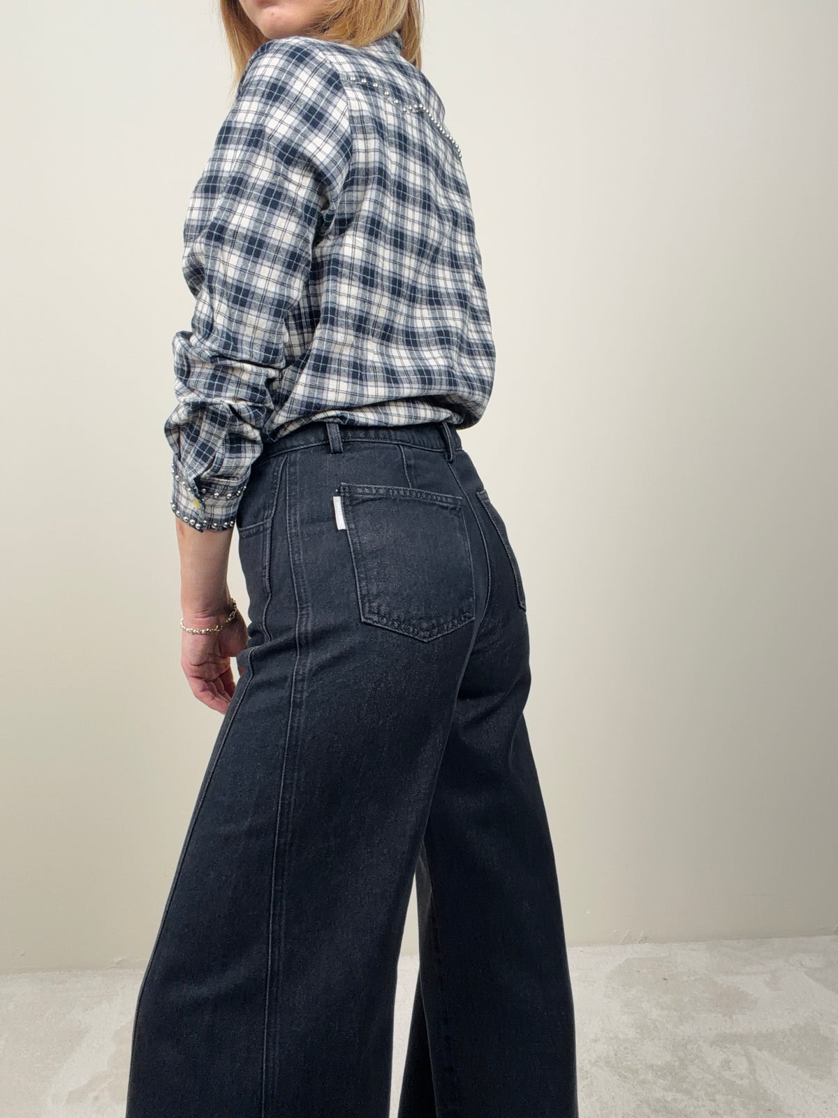Jeans flare black