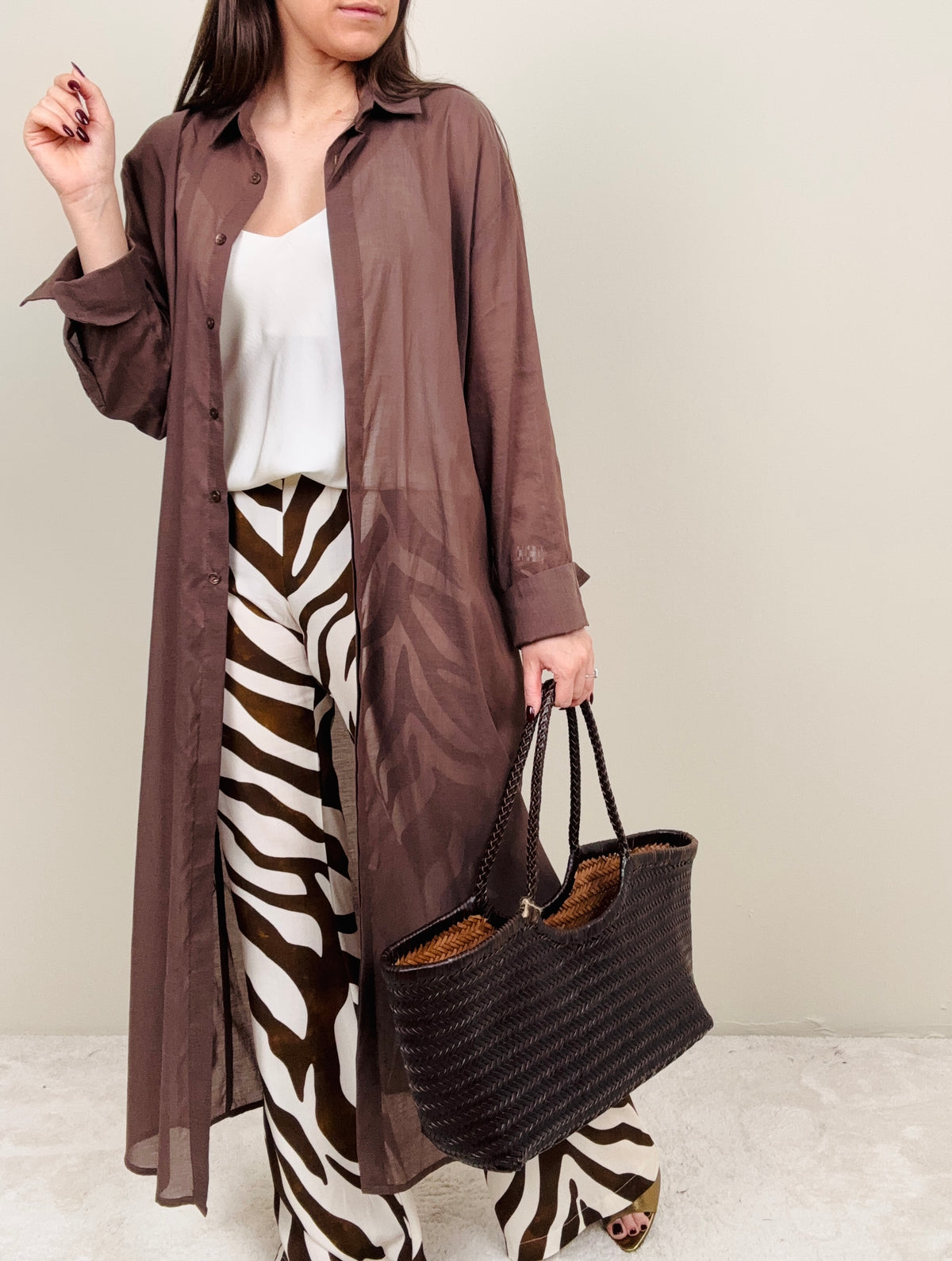 Abito/kimono cioccolato