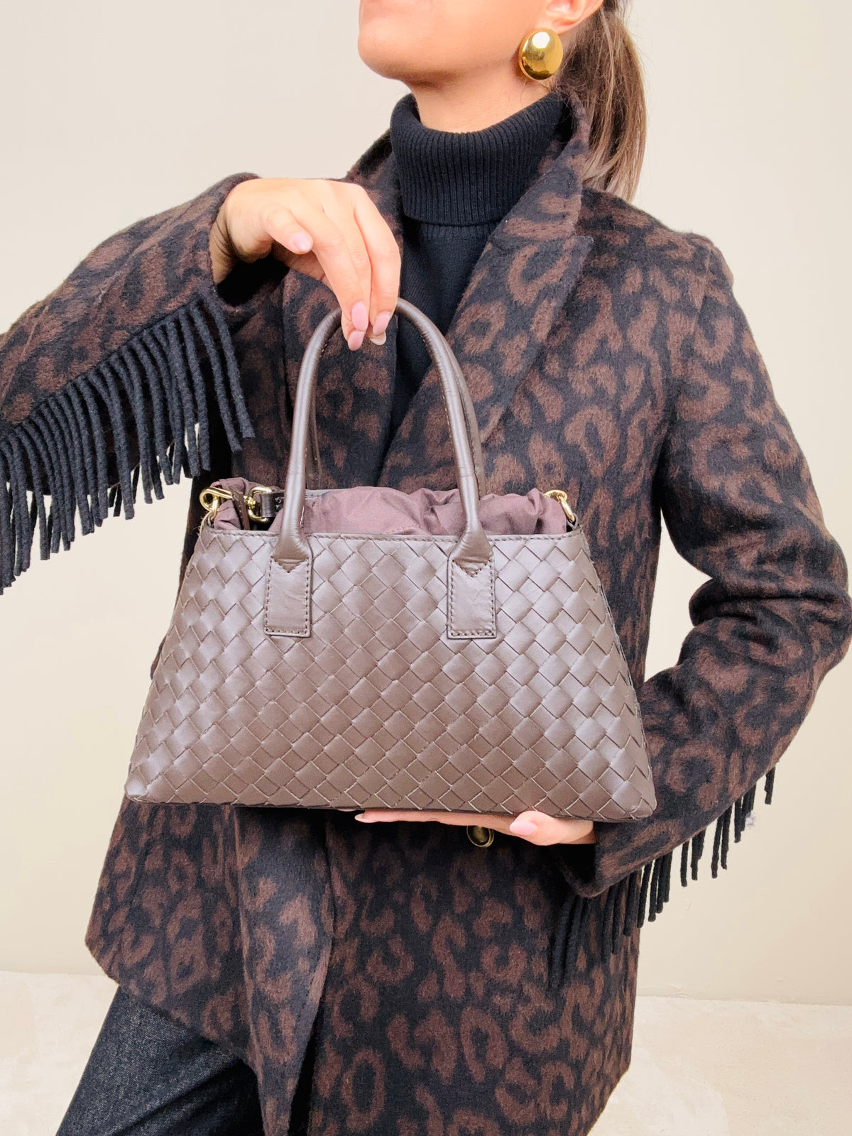 Borsa intrecciata (più colori)