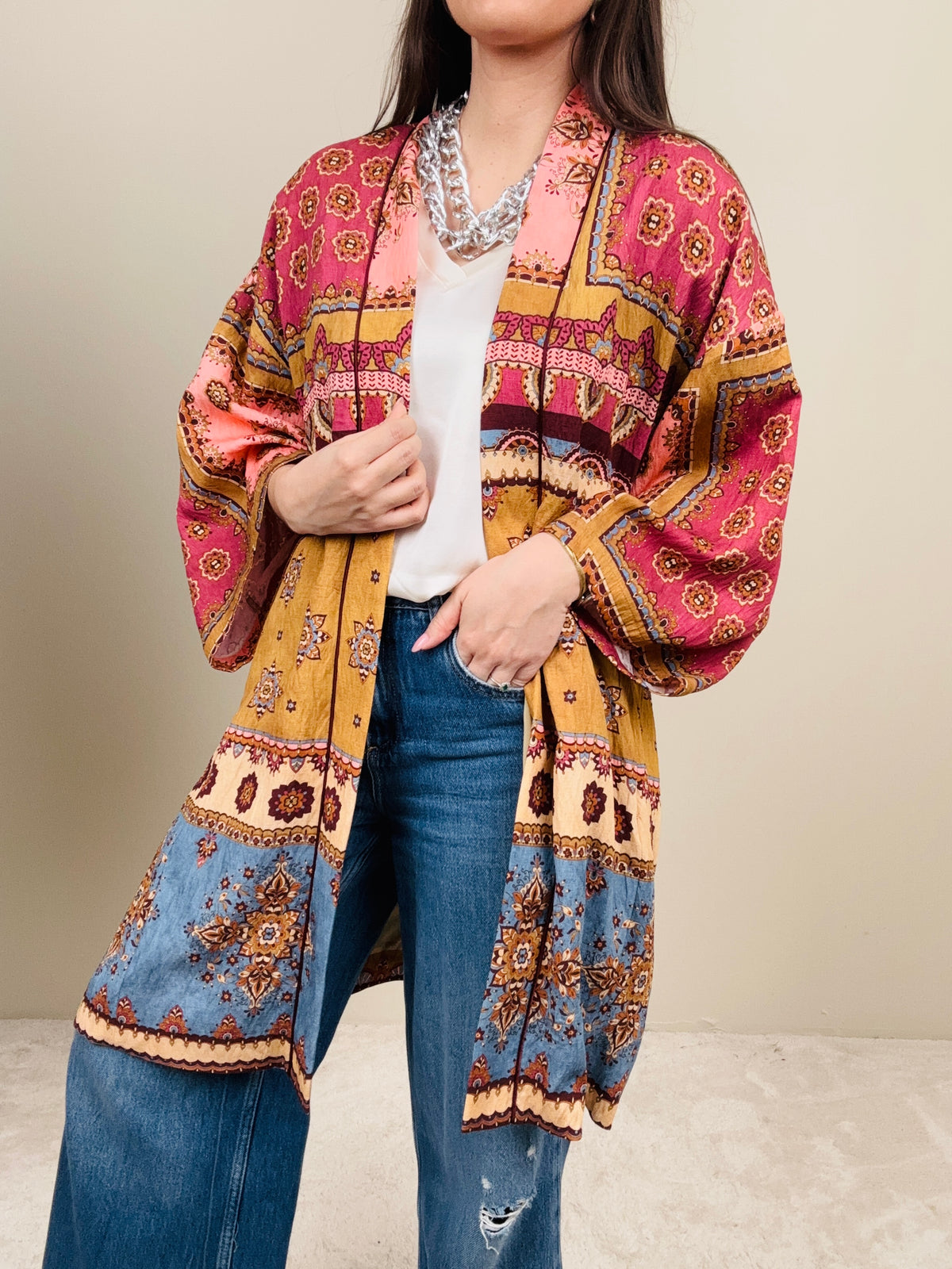 Kimono fantasia patchwork