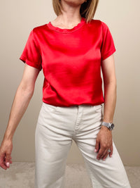 T-shirt Crochè in viscosa (più colori)